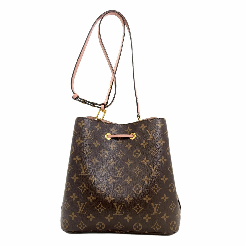 Louis Vuitton Canvas Bag Shoulder Noe Monogram Neo Brown